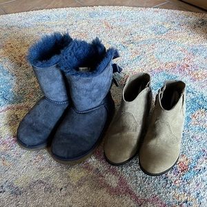 Girls boot bundle - uggs and booties
